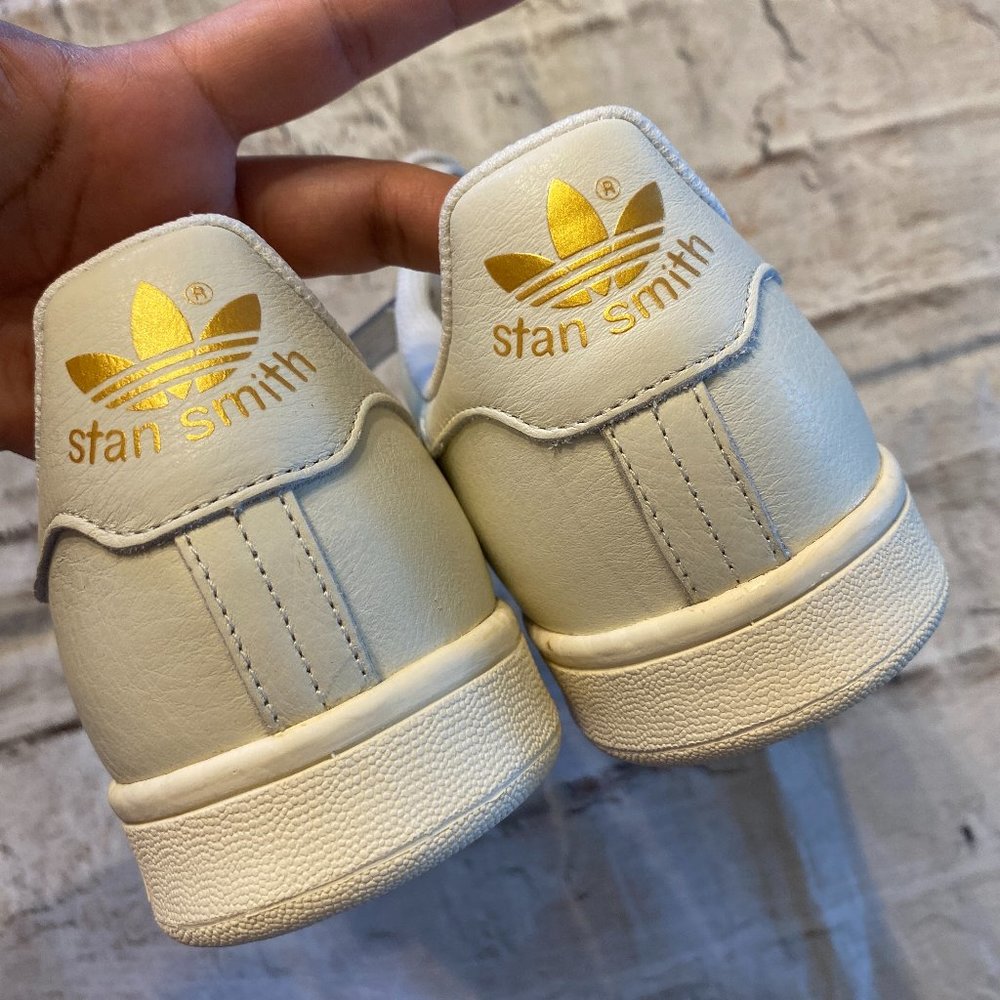 Adidas Stan Smith Off White Men's Sneakers - Picture 7 of 14
